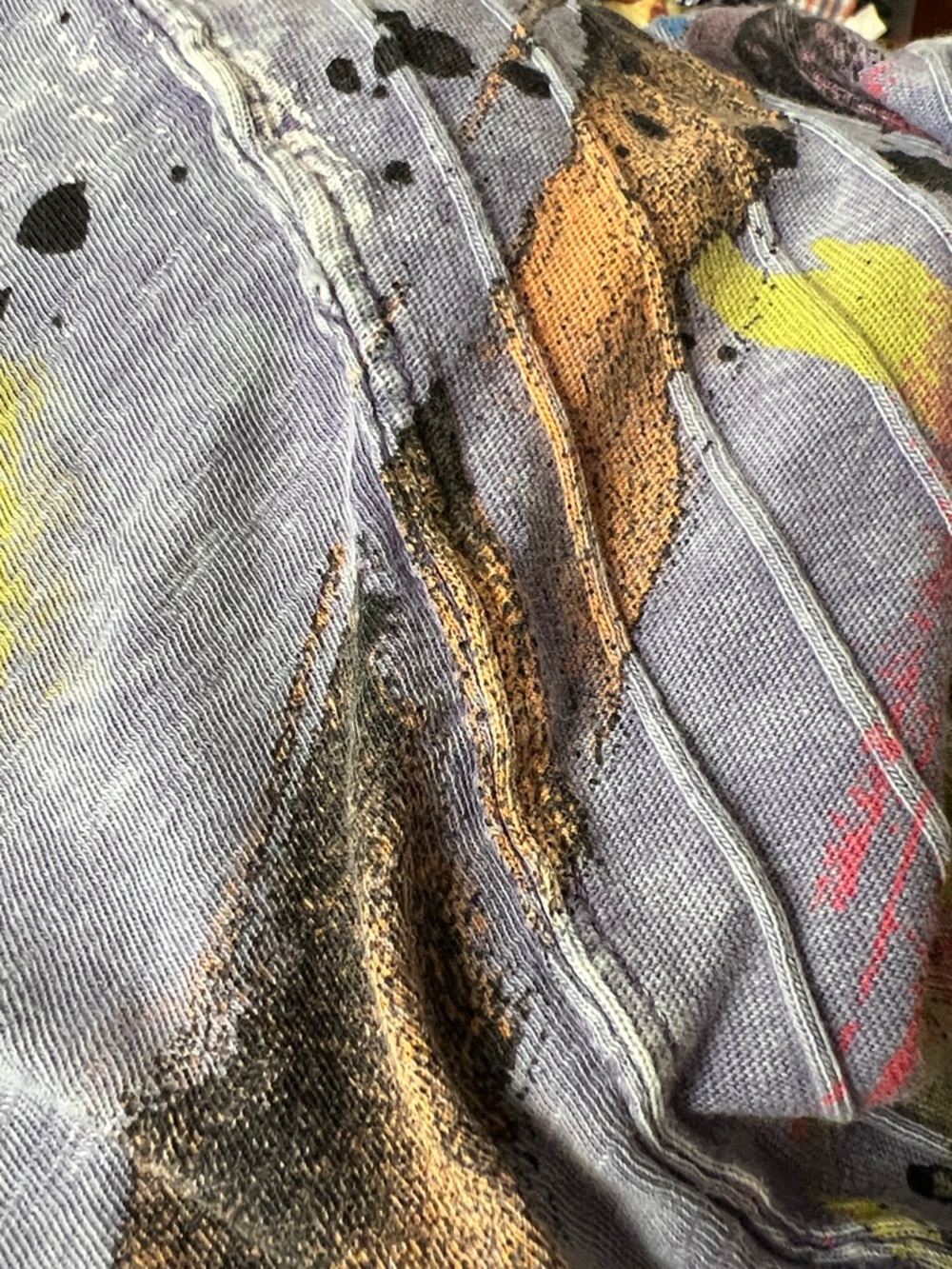 Jess & Jane Abstract Art Top XL - Picture 3 of 3
